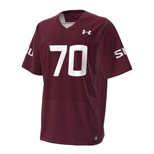 SIU Carbondale - NCAA Football : Brendan Bisgrove - Under Armour® Football Jersey-0