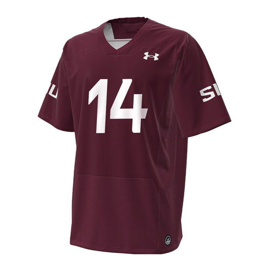 SIU Carbondale - NCAA Football : Traivon Dyson - Under Armour® Football Jersey-0