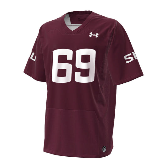 SIU Carbondale - NCAA Football : Aidan Duerig - Under Armour® Football Jersey-0