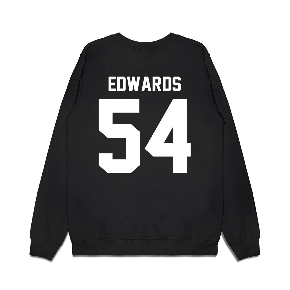 Oregon - NCAA Baseball : Ryder Edwards - Home Run Helmet Premium Crewneck Sweatshirt-1