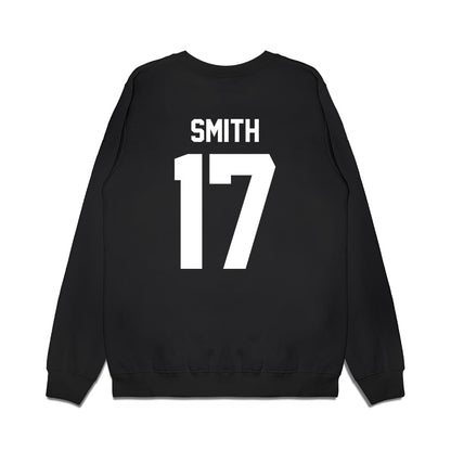 Oregon - NCAA Baseball : Drew Smith - Home Run Helmet Premium Crewneck Sweatshirt-1