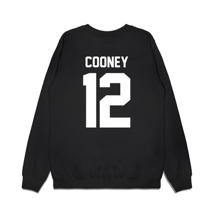 Oregon - NCAA Baseball : Ryan Cooney - Home Run Helmet Premium Crewneck Sweatshirt-1