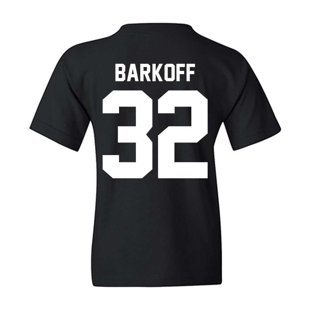 Oregon - NCAA Baseball : Jonah Barkoff - Home Run Helmet Youth T-Shirt-1