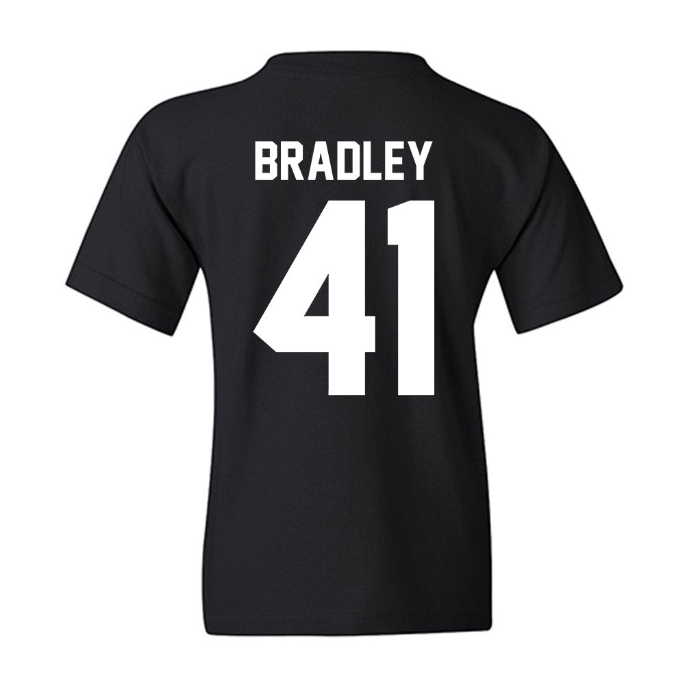 Oregon - NCAA Baseball : Tanner Bradley - Home Run Helmet Youth T-Shirt-1
