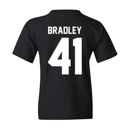 Oregon - NCAA Baseball : Tanner Bradley - Home Run Helmet Youth T-Shirt-1