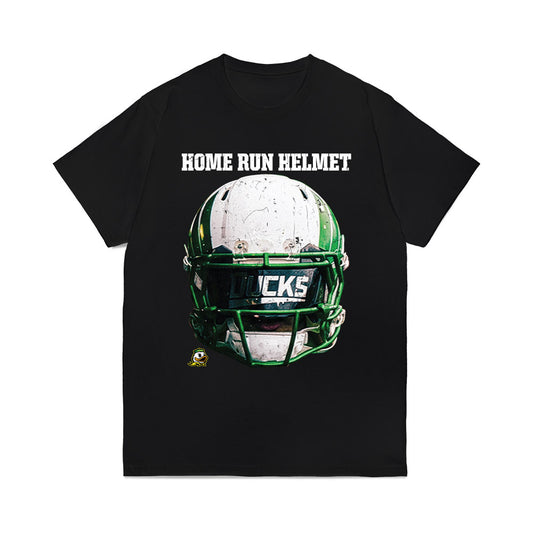 Oregon - NCAA Baseball : Elijah Cook - Home Run Helmet Comfort Colors T-Shirt-0