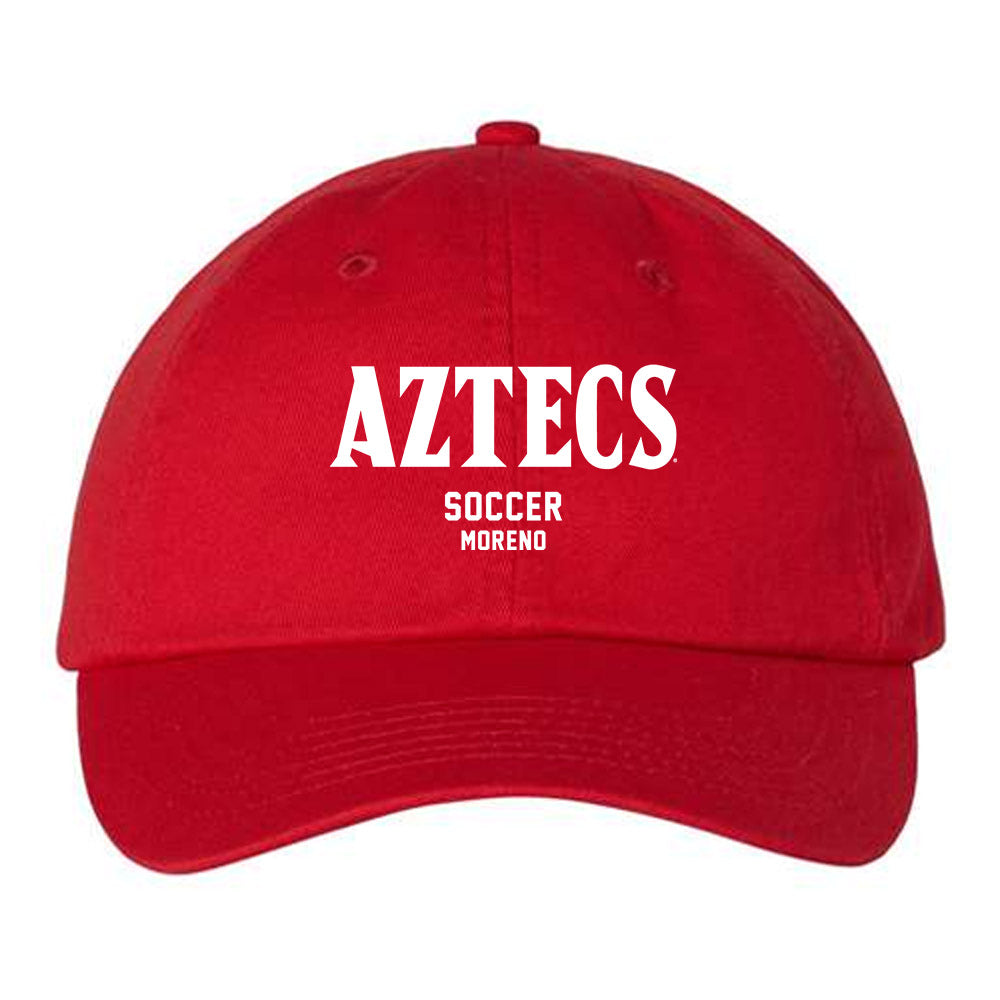 SDSU - NCAA Men's Soccer : Greyson Moreno - Dad Hat-0