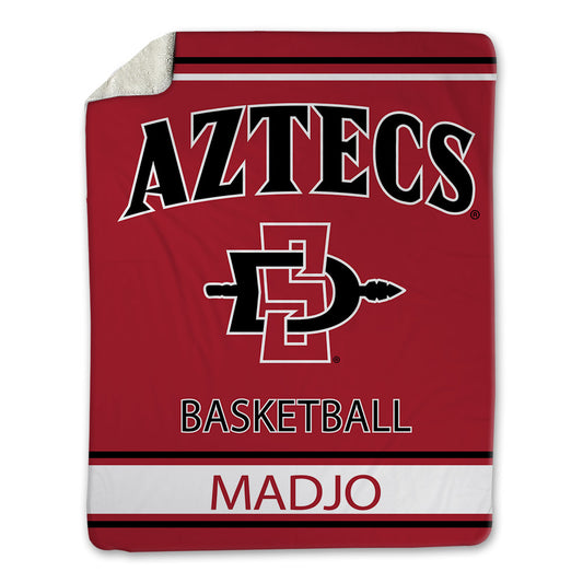 SDSU - NCAA Women's Basketball : Dionne Madjo - Blanket-0