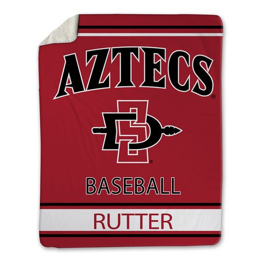 SDSU - NCAA Baseball : Drew Rutter - Blanket-0