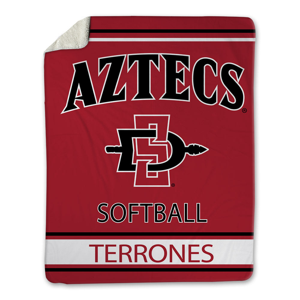 SDSU - NCAA Softball : Gabriella Terrones - Blanket-0