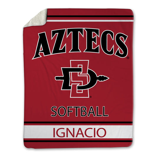 SDSU - NCAA Softball : Jade Ignacio - Blanket-0