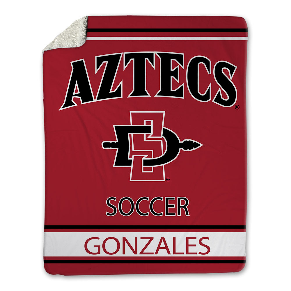 SDSU - NCAA Women's Soccer : Alannah Gonzales - Blanket-0