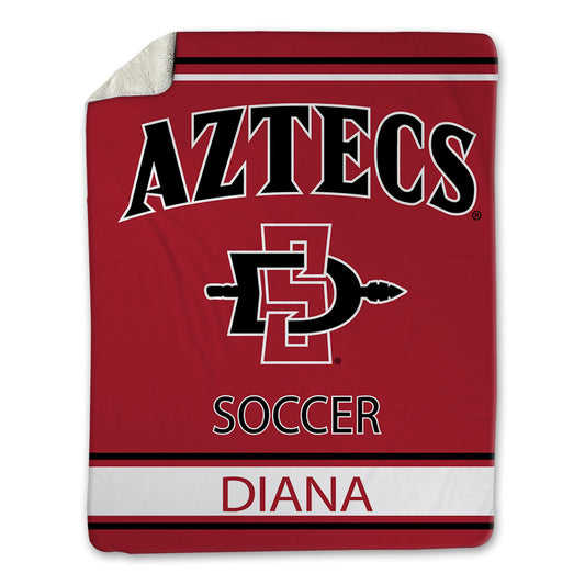 SDSU - NCAA Men's Soccer : Nic Diana - Blanket-0