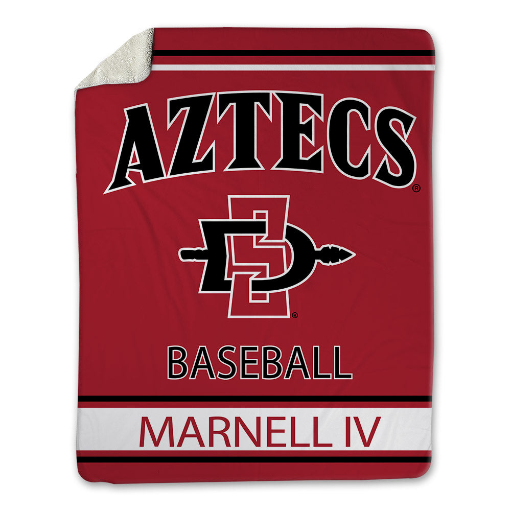 SDSU - NCAA Baseball : Anthony Marnell IV - Blanket-0
