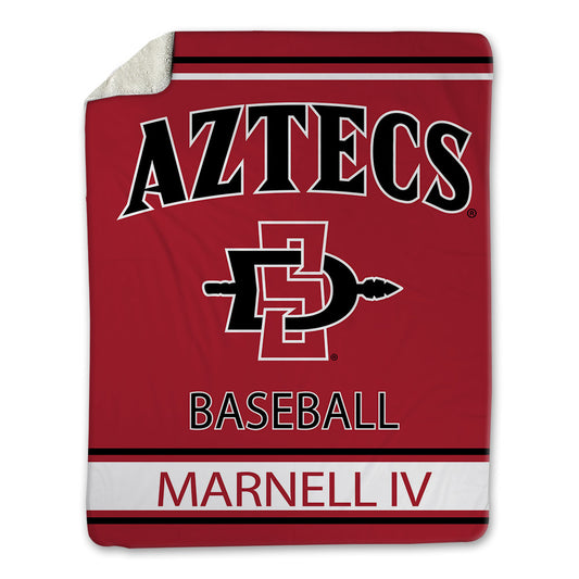 SDSU - NCAA Baseball : Anthony Marnell IV - Blanket-0