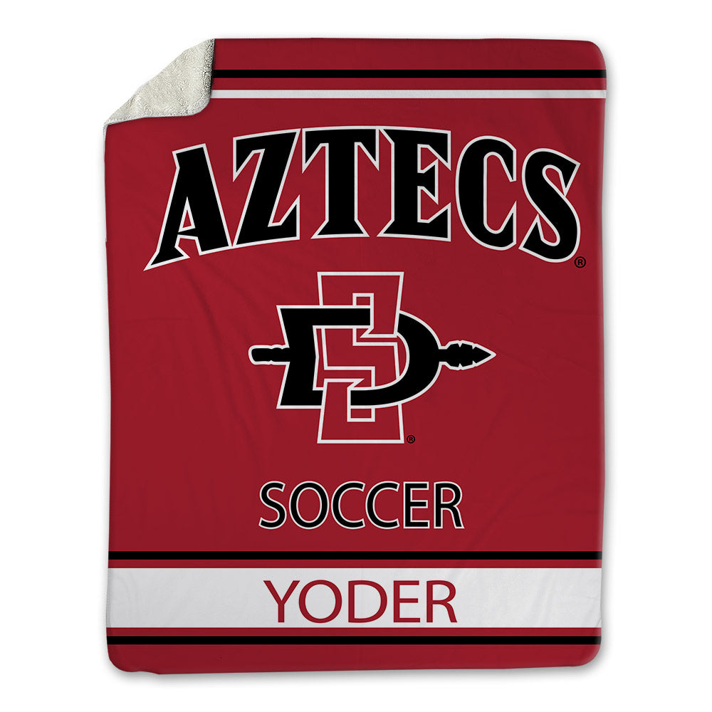 SDSU - NCAA Women's Soccer : Mackenzie Yoder - Blanket-0