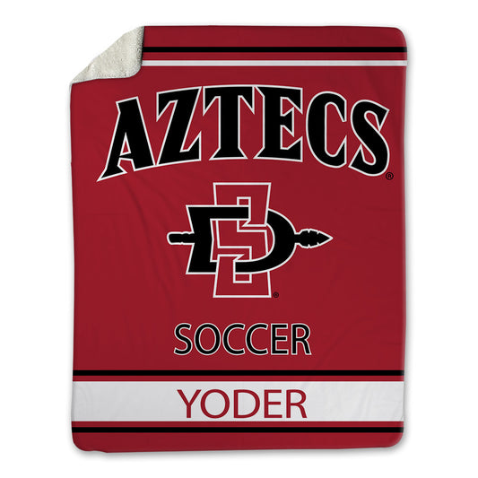 SDSU - NCAA Women's Soccer : Mackenzie Yoder - Blanket-0
