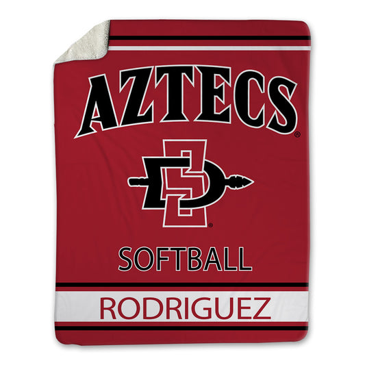 SDSU - NCAA Softball : Mia Rodriguez - Blanket-0