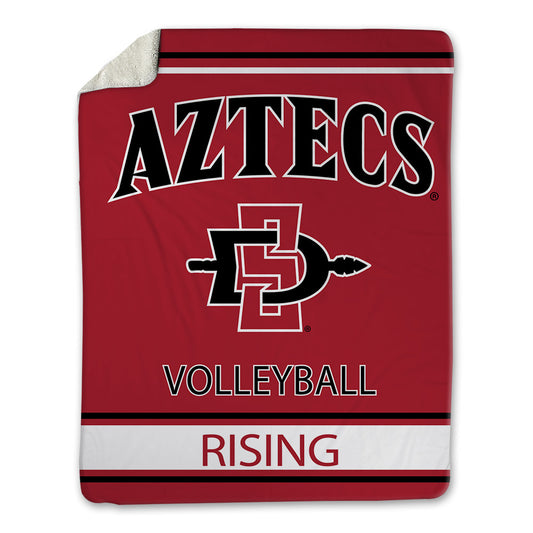 SDSU - NCAA Women's Volleyball : Annelise Rising - Blanket-0