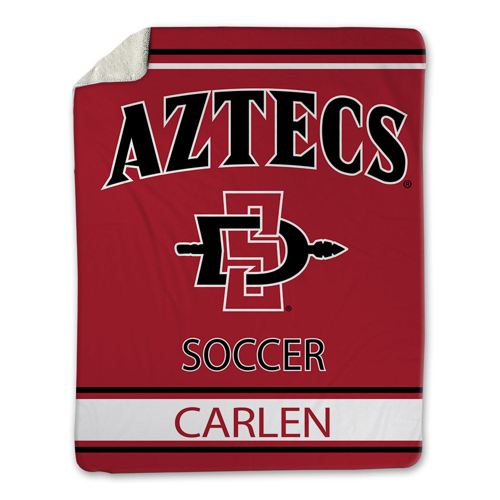 SDSU - NCAA Women's Soccer : Kailey Carlen - Blanket-0