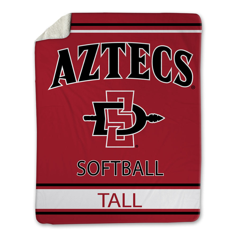 SDSU - NCAA Softball : Andrea Tall - Blanket-0