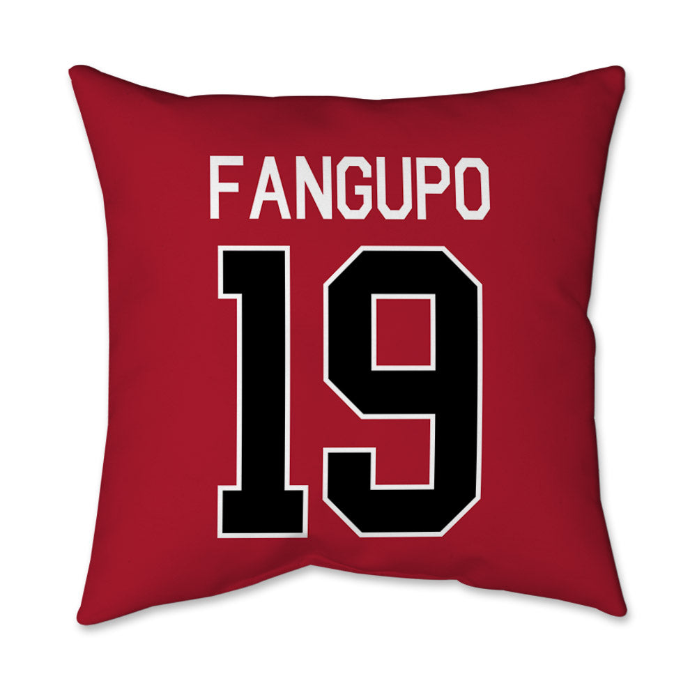 SDSU - NCAA Football : Kime Fangupo - Pillow 16x16-1