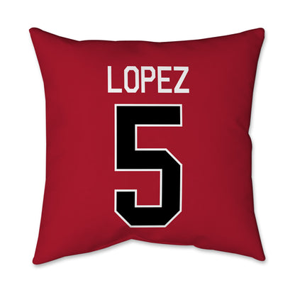 SDSU - NCAA Baseball : Nate Lopez - Pillow 16x16-1