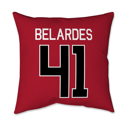 SDSU - NCAA Baseball : Alec Belardes - Pillow 16x16-1
