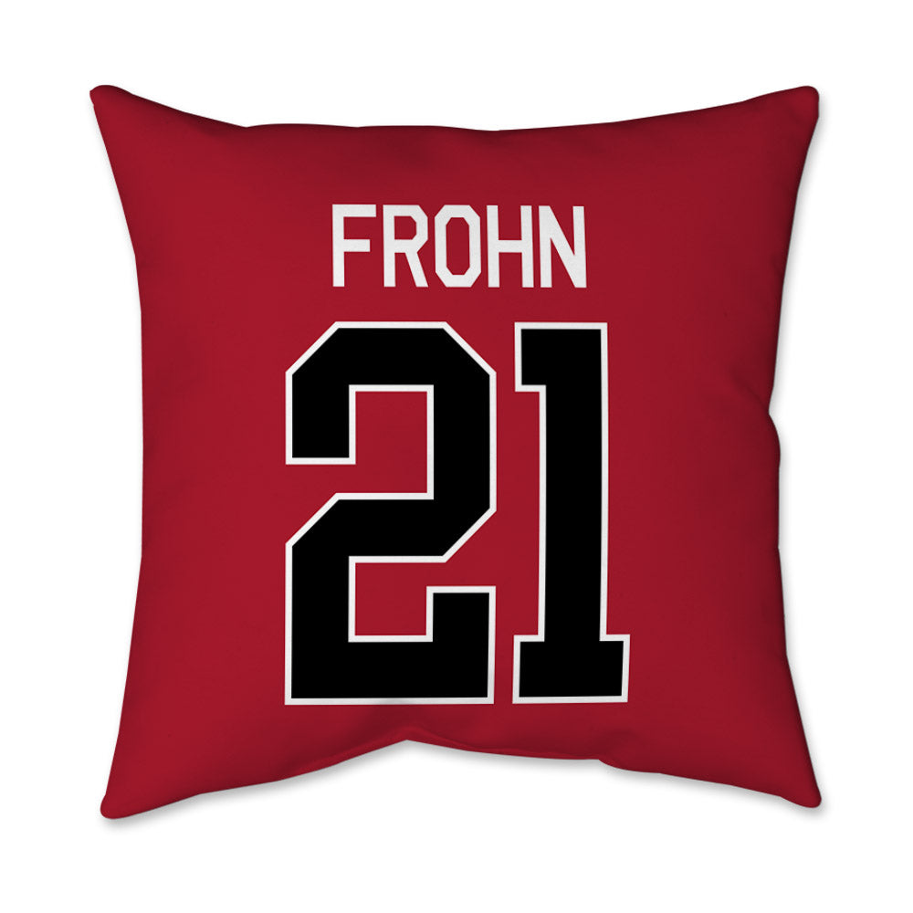SDSU - NCAA Baseball : Jake Frohn - Pillow 16x16-1