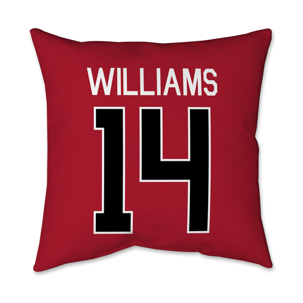 SDSU - NCAA Women's Basketball : Nala Williams - Pillow 16x16-1