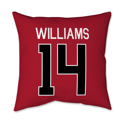 SDSU - NCAA Women's Basketball : Nala Williams - Pillow 16x16-1