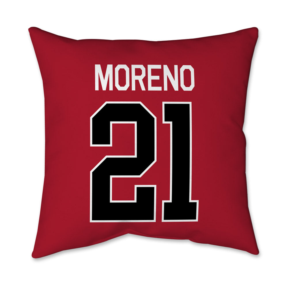 SDSU - NCAA Men's Soccer : Greyson Moreno - Pillow 16x16-1