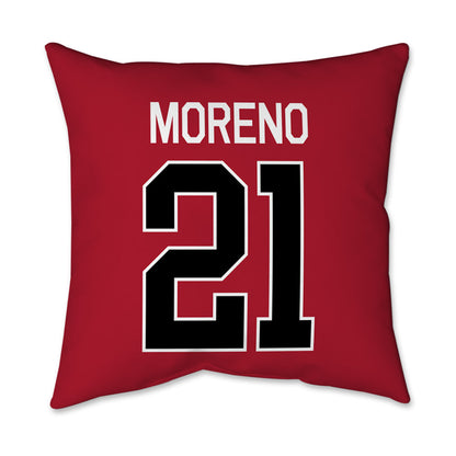 SDSU - NCAA Men's Soccer : Greyson Moreno - Pillow 16x16-1