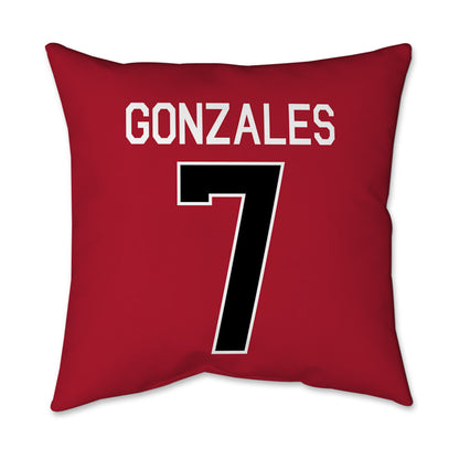 SDSU - NCAA Women's Soccer : Alannah Gonzales - Pillow 16x16-1