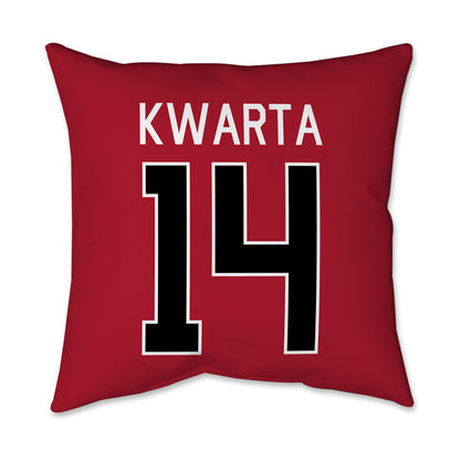 SDSU - NCAA Softball : Mattison Kwarta - Pillow 16x16-1