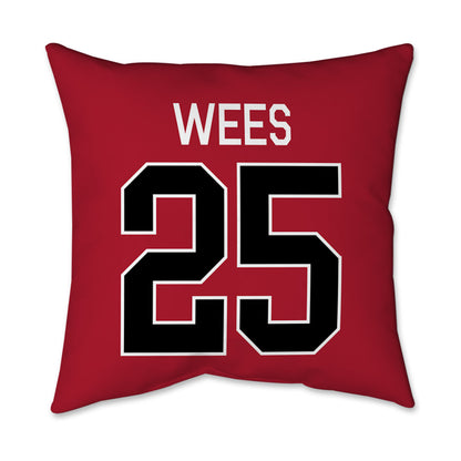 SDSU - NCAA Women's Soccer : Eva Wees - Pillow 16x16-1