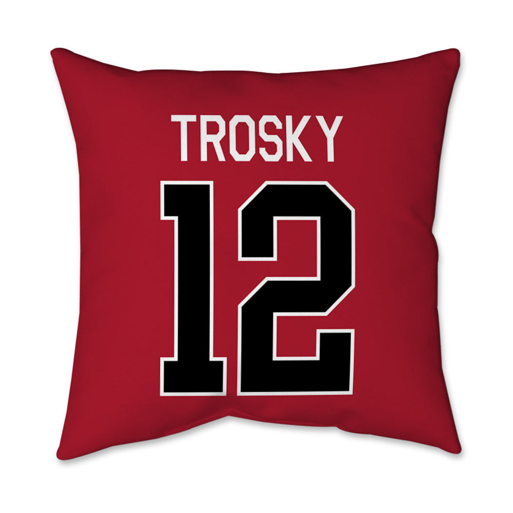 SDSU - NCAA Baseball : Jabin Trosky - Pillow 16x16-1