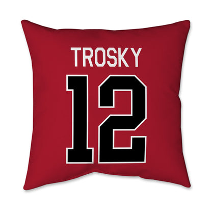 SDSU - NCAA Baseball : Jabin Trosky - Pillow 16x16-1