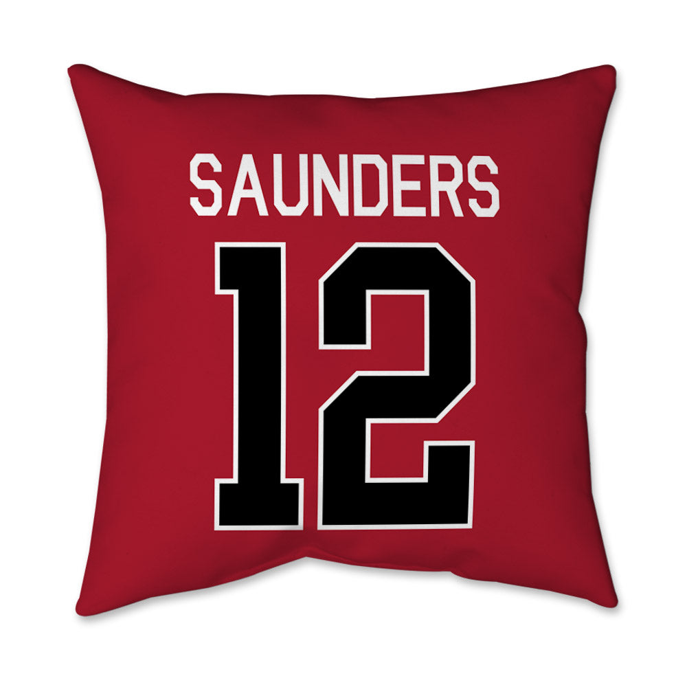 SDSU - NCAA Football : Stone Saunders - Pillow 16x16-1