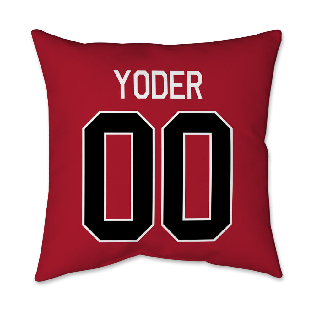 SDSU - NCAA Women's Soccer : Mackenzie Yoder - Pillow 16x16-1