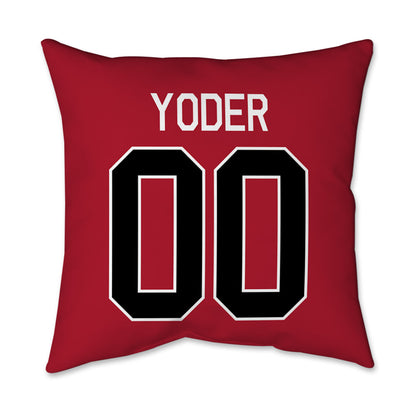 SDSU - NCAA Women's Soccer : Mackenzie Yoder - Pillow 16x16-1