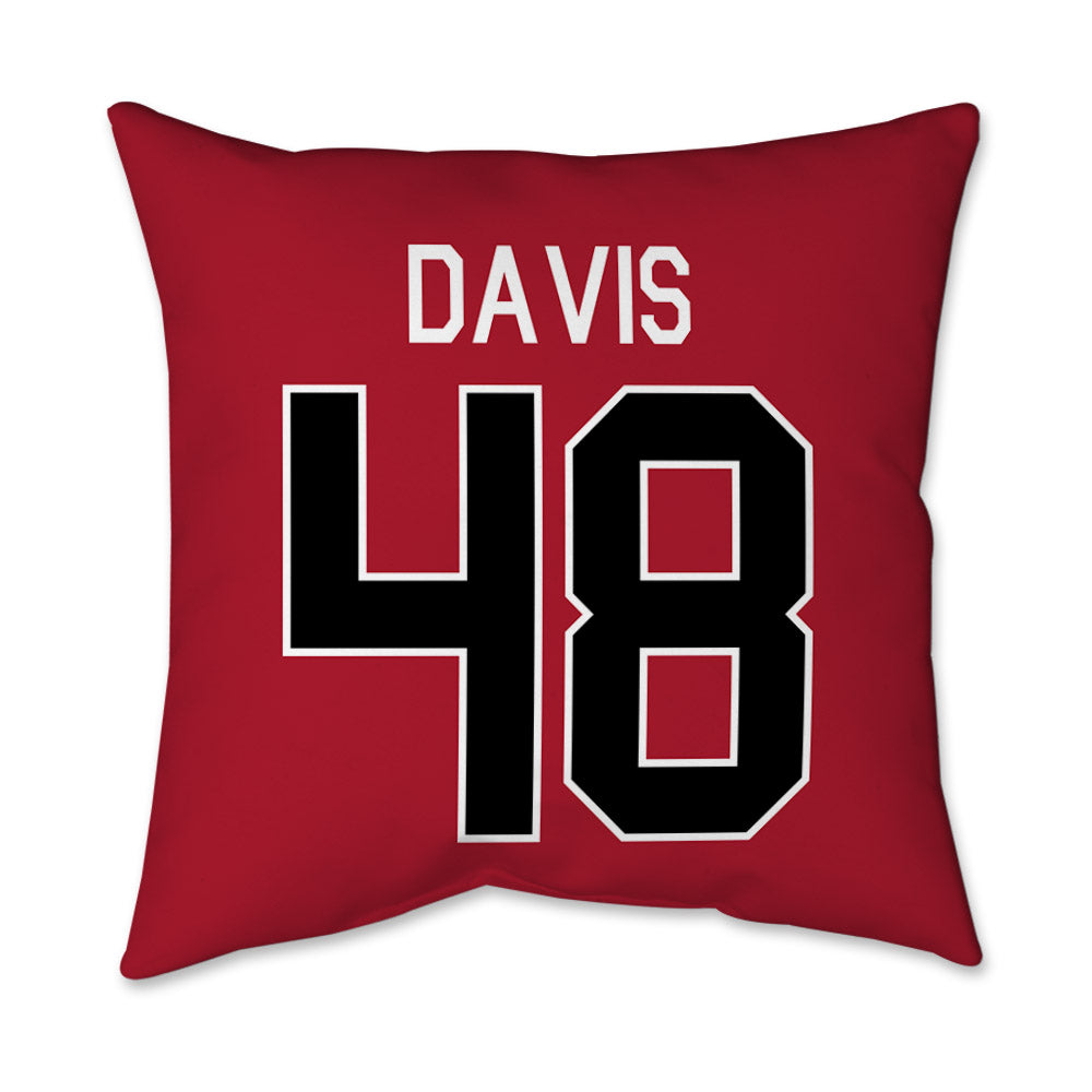 SDSU - NCAA Football : Kainoa Davis - Pillow 16x16-1