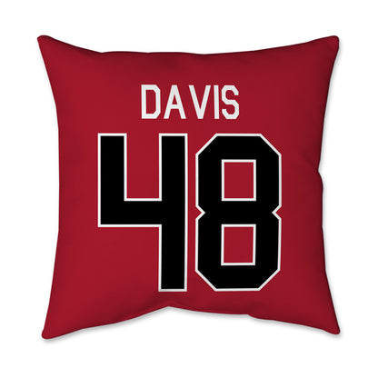 SDSU - NCAA Football : Kainoa Davis - Pillow 16x16-1