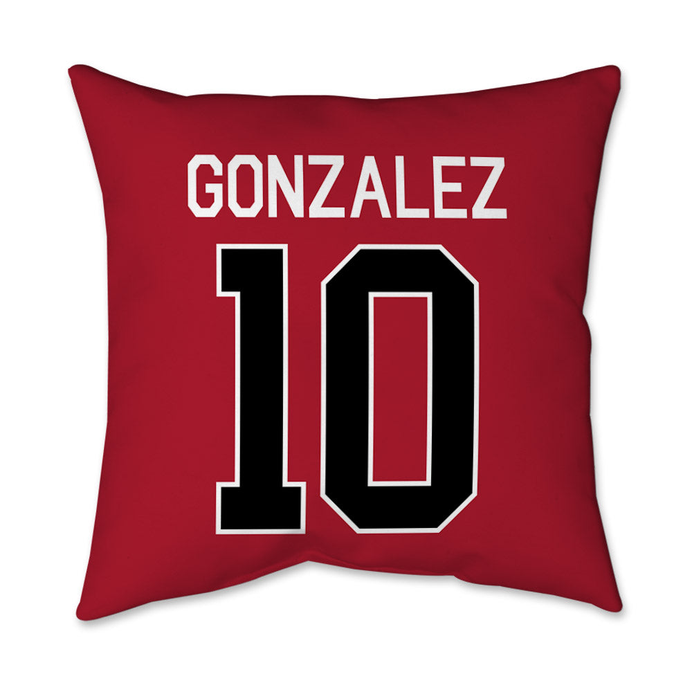 SDSU - NCAA Women's Volleyball : Stephanie Gonzalez - Pillow 16x16-1