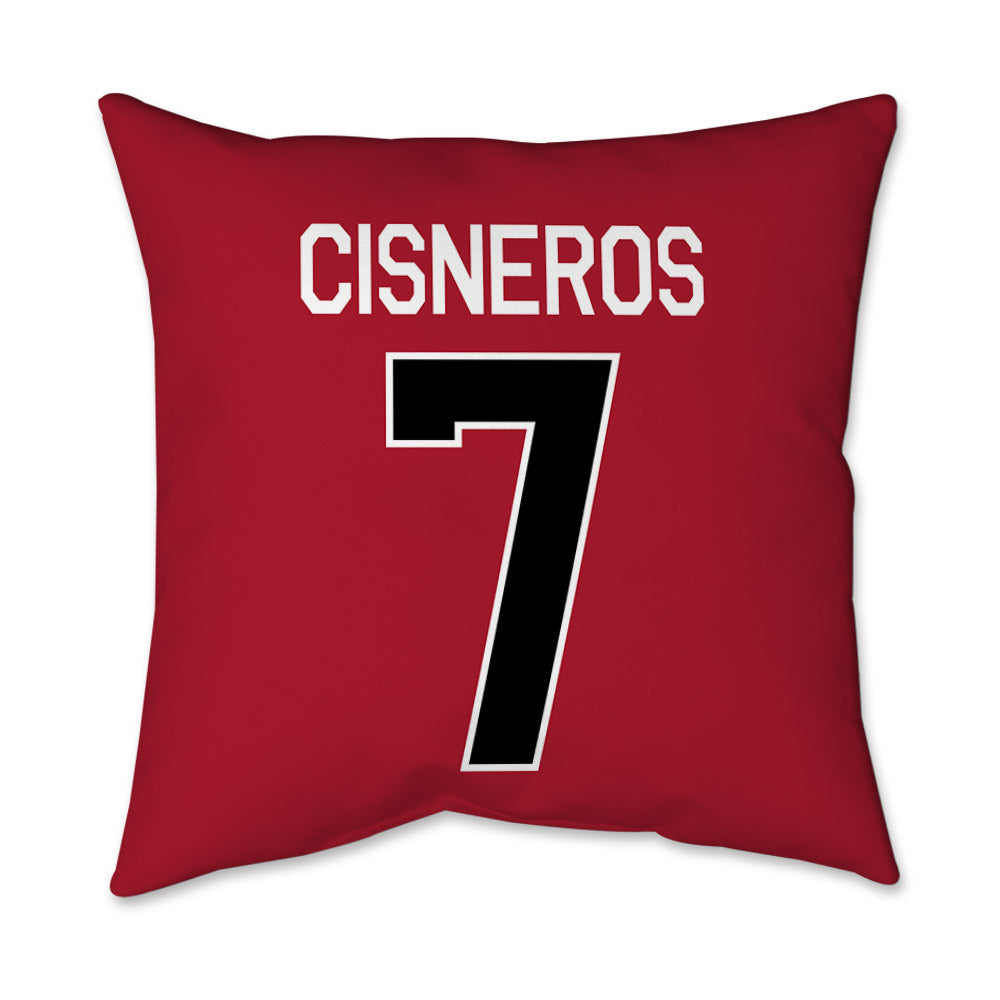 SDSU - NCAA Softball : Kiara Cisneros - Pillow 16x16-1