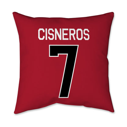 SDSU - NCAA Softball : Kiara Cisneros - Pillow 16x16-1