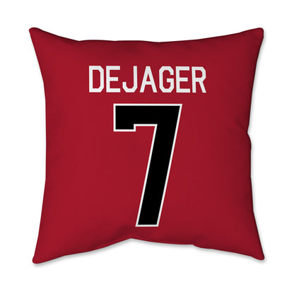 SDSU - NCAA Women's Volleyball : Annabelle DeJager - Pillow 16x16-1