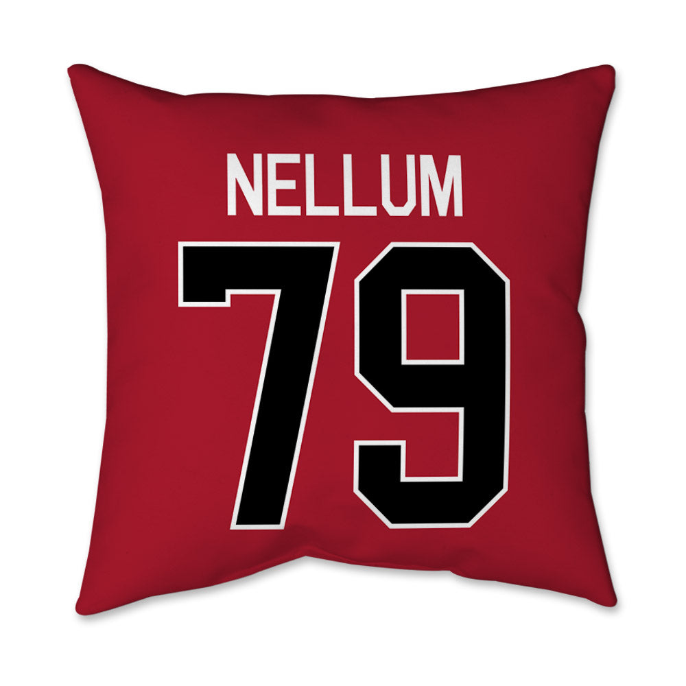 SDSU - NCAA Football : Harlem Nellum - Pillow 16x16-1