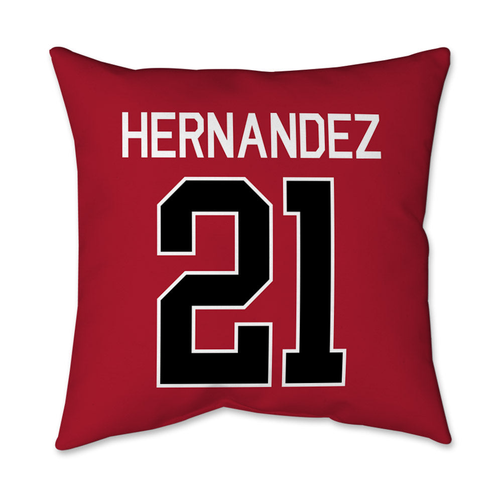 SDSU - NCAA Softball : Jayleen Hernandez - Pillow 16x16-1