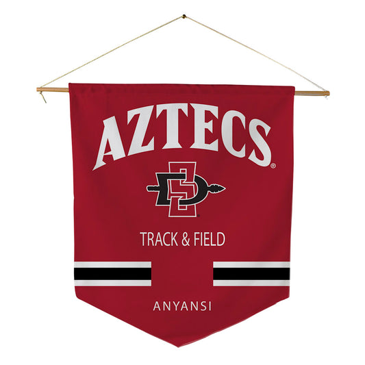 SDSU - NCAA Women's Track & Field : Taylor Anyansi - Pennant - 18" x 21"-0